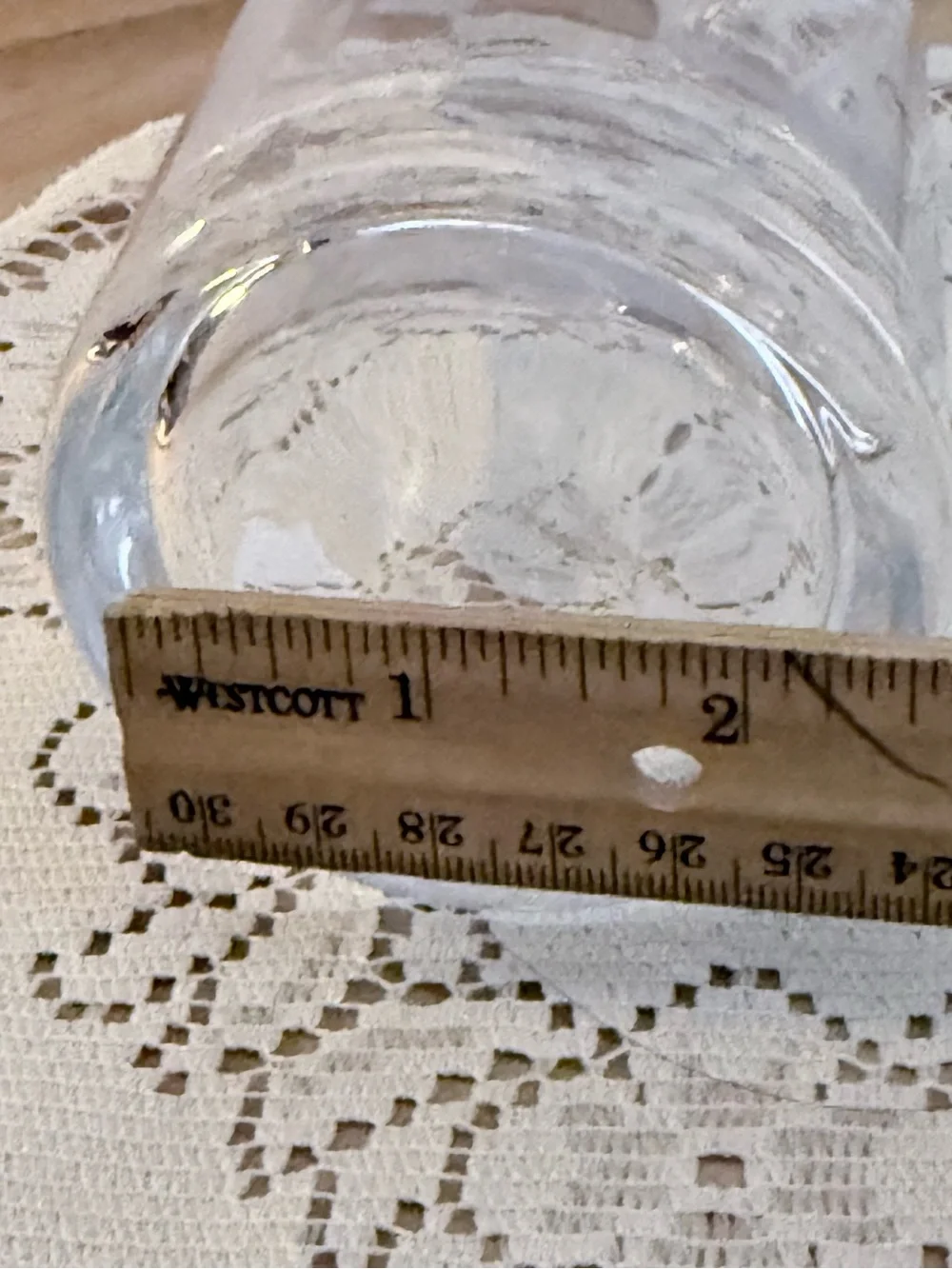 Clear Glass Bud Vase Bottle For Dried or Fresh Flowers - Picture 6 of 6